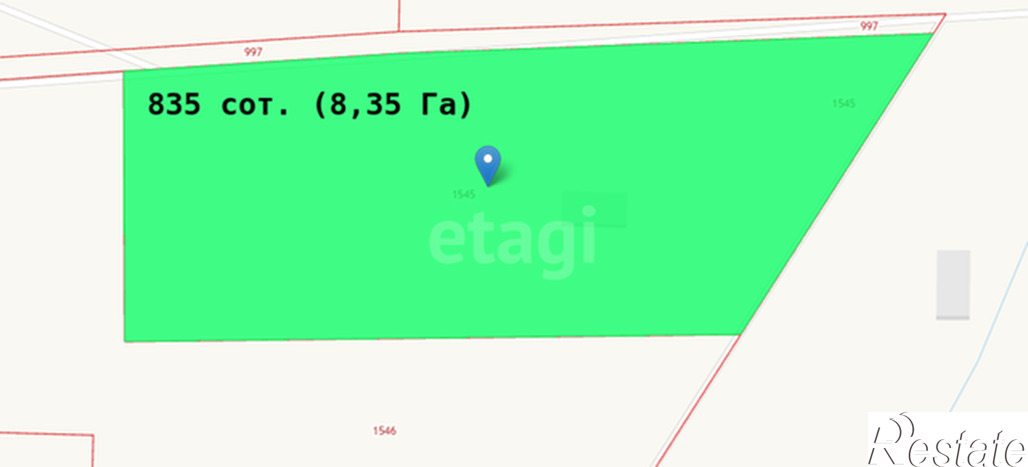Купить землю, земельный участок за 800 000 рублей на Array