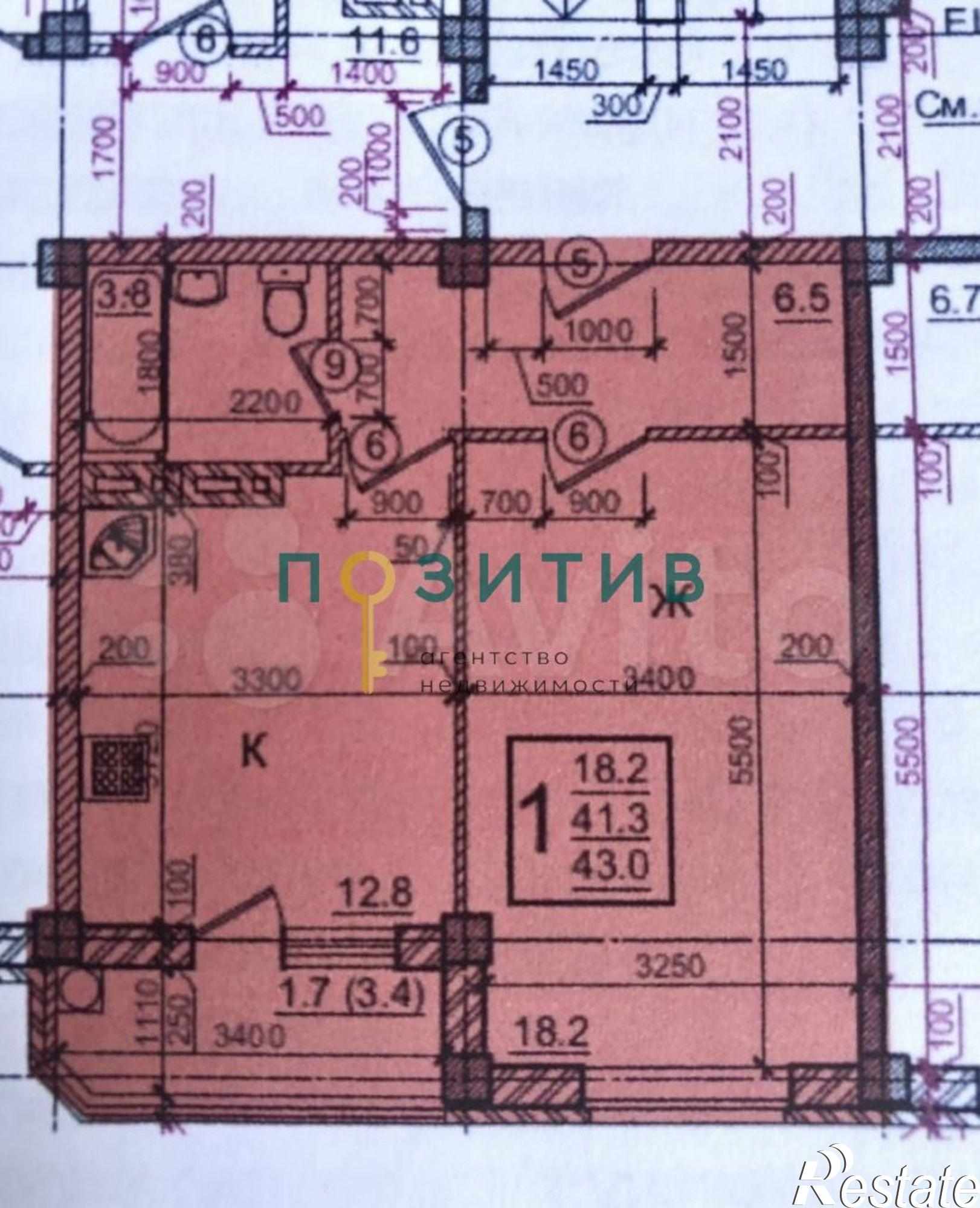 Купить квартиру за 5 100 000 рублей на Березовый пер, 13к3
