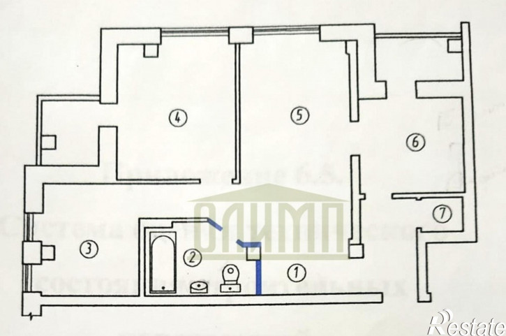 3-комн квартира Балтийская, 31