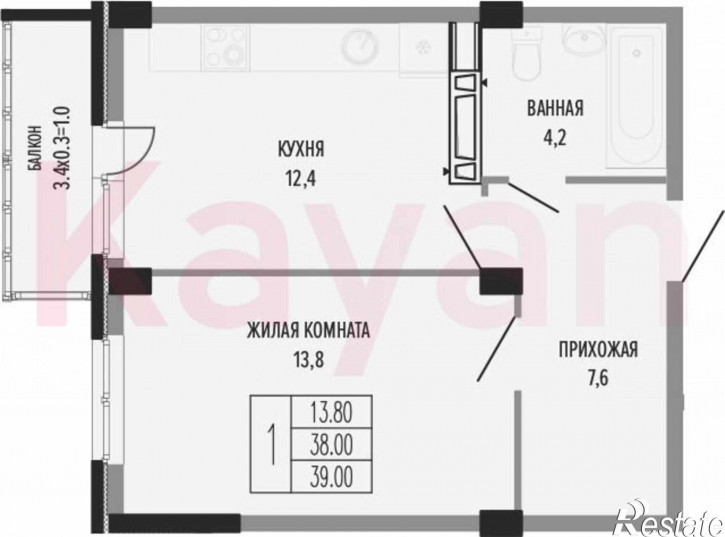 5-комн квартира в новом доме ул Круговая
