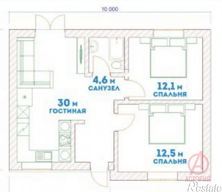 Коттедж/дом южная