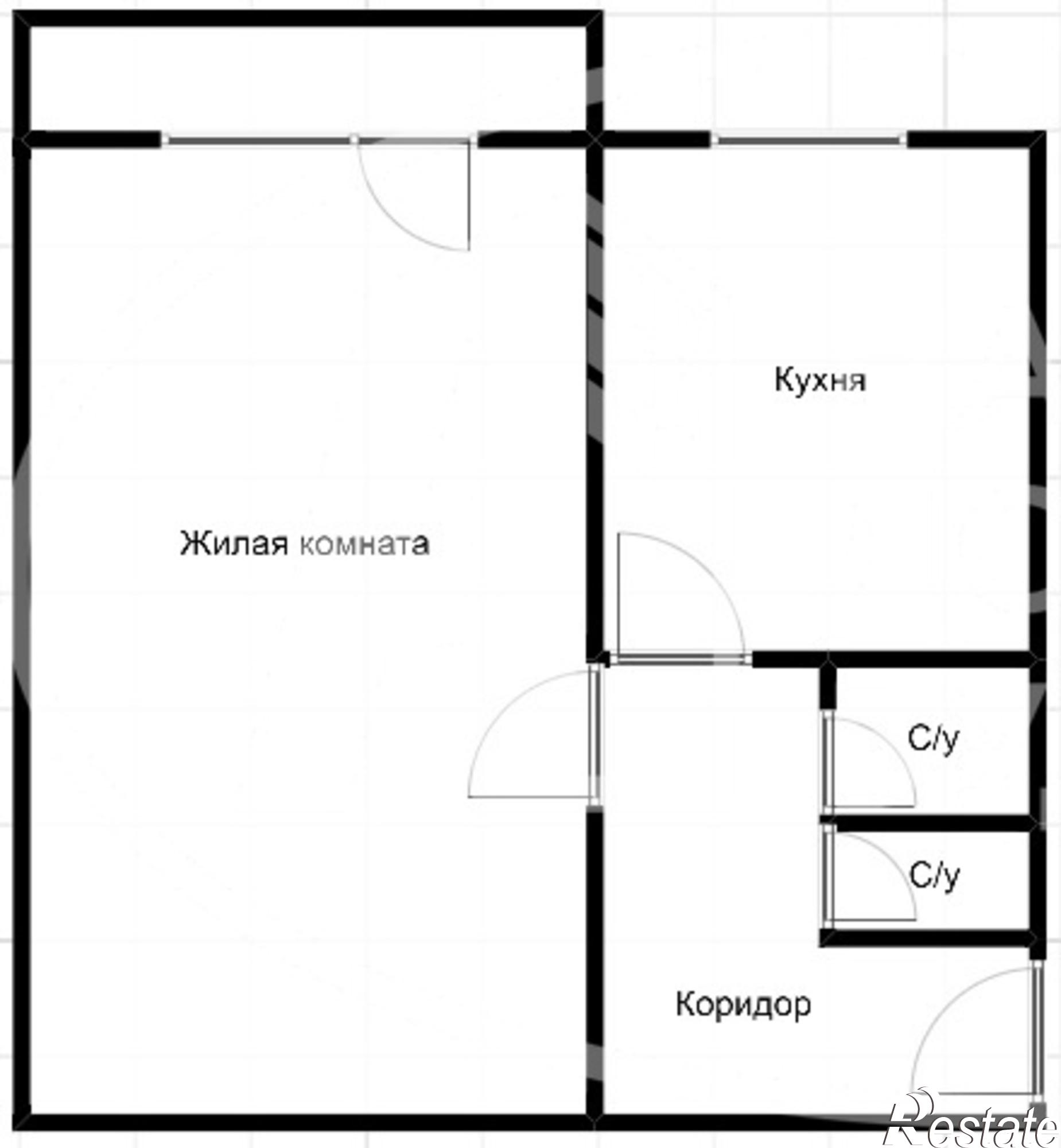 Купить квартиру за 1 100 000 рублей на Советская улица, 62