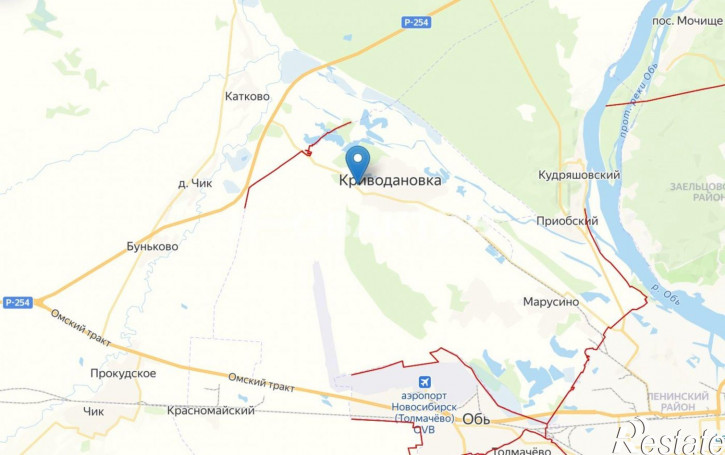 Земельный участок Криводановка,