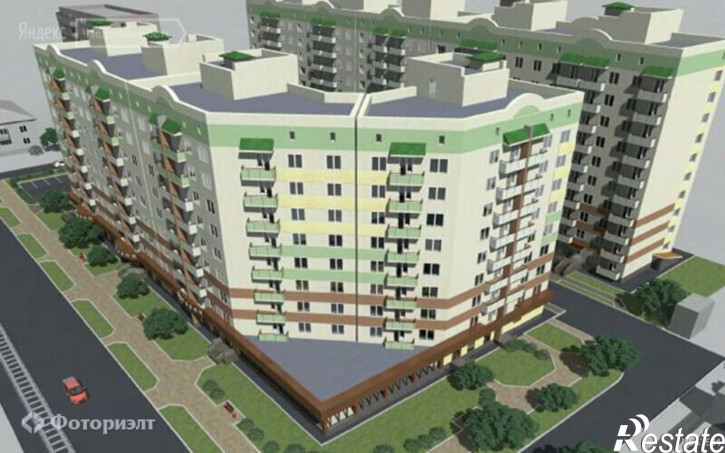 2-комн квартира в новом доме Огородная ул