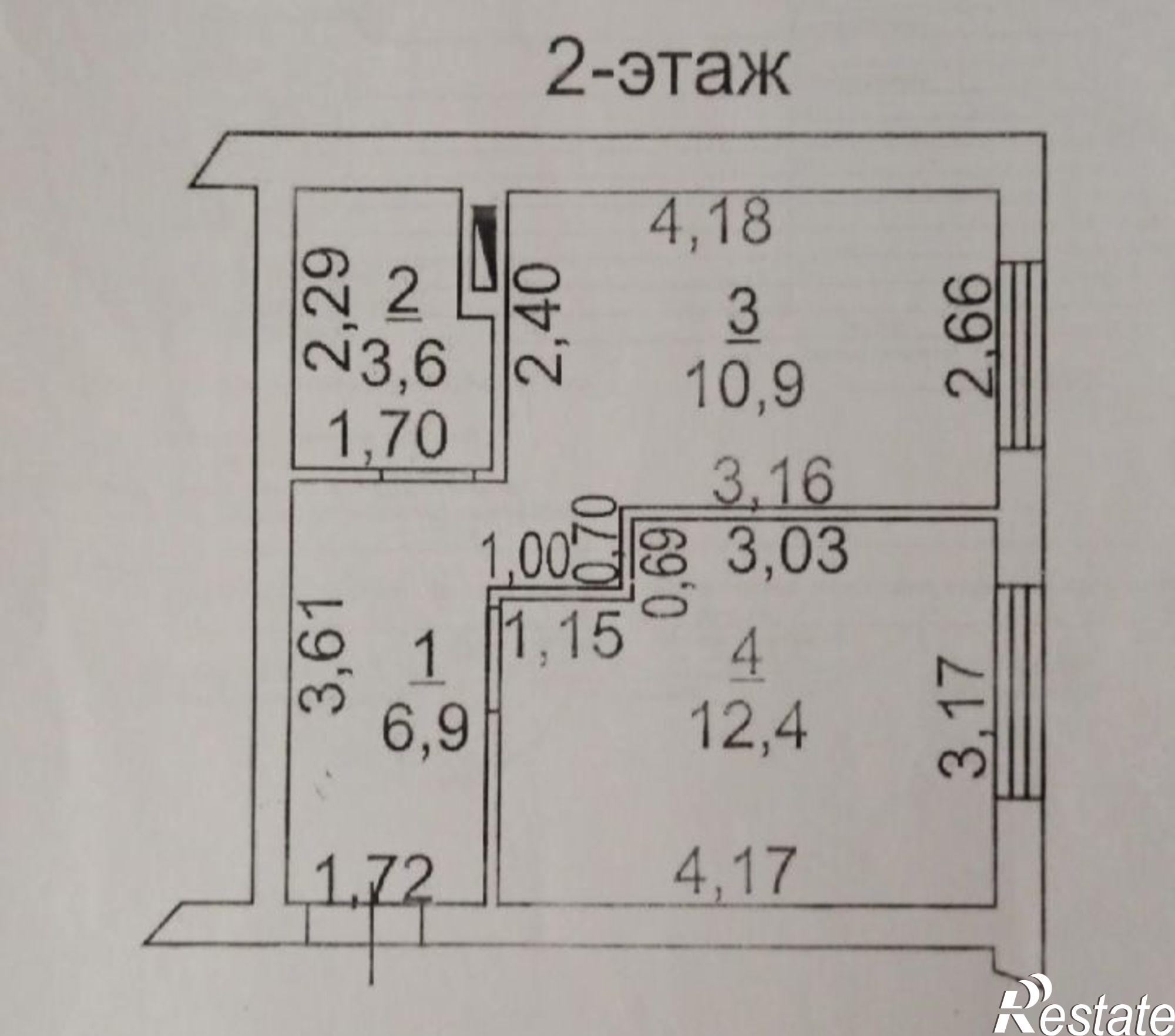 Купить квартиру за 1 950 000 рублей на Славы ул