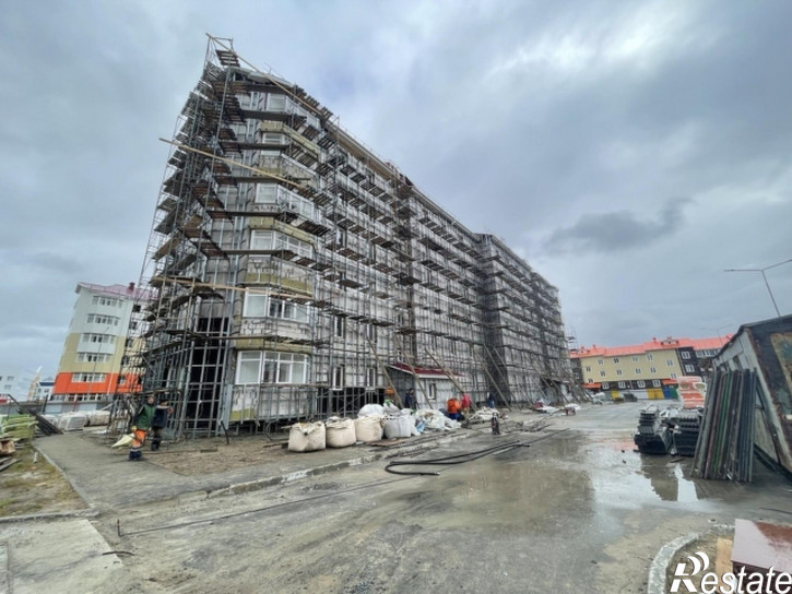 2-комн квартира в новом доме Тундровая, 12