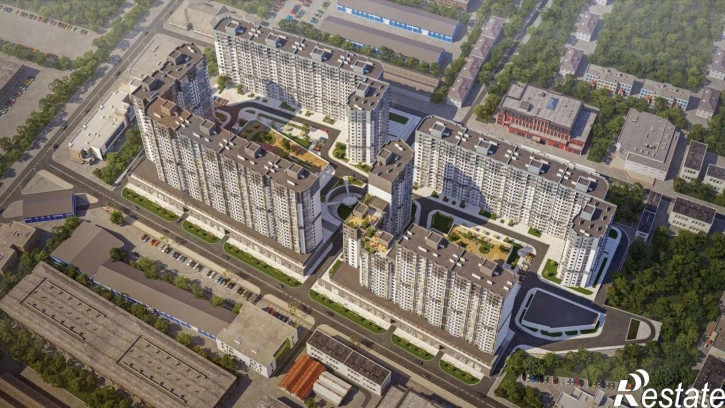 1-комн квартира в новом доме Уральская ул, 100