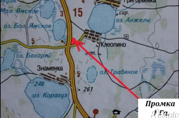 Земельный участок Клеопино с, Новгородцева ул, 1
