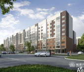 3-комн, 84.46кв м, этаж 3/9 Центральная ул, 23