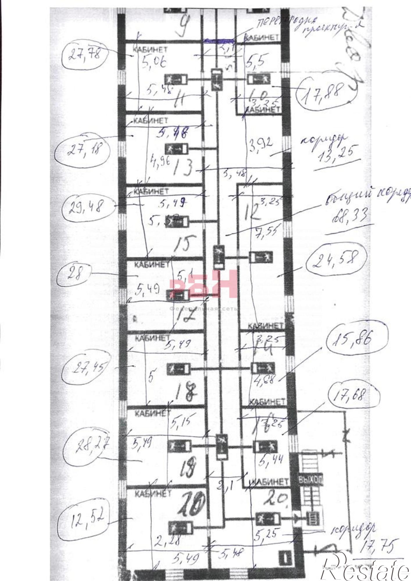 Сдать офис, помещение под офис за 183 000 рублей на Казанская ул., 3