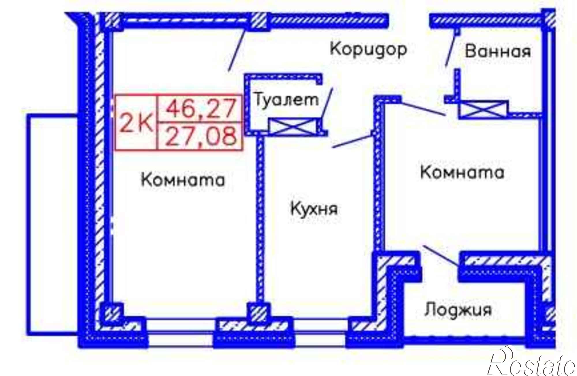 Купить квартиру за 5 725 000 рублей на Тундровая