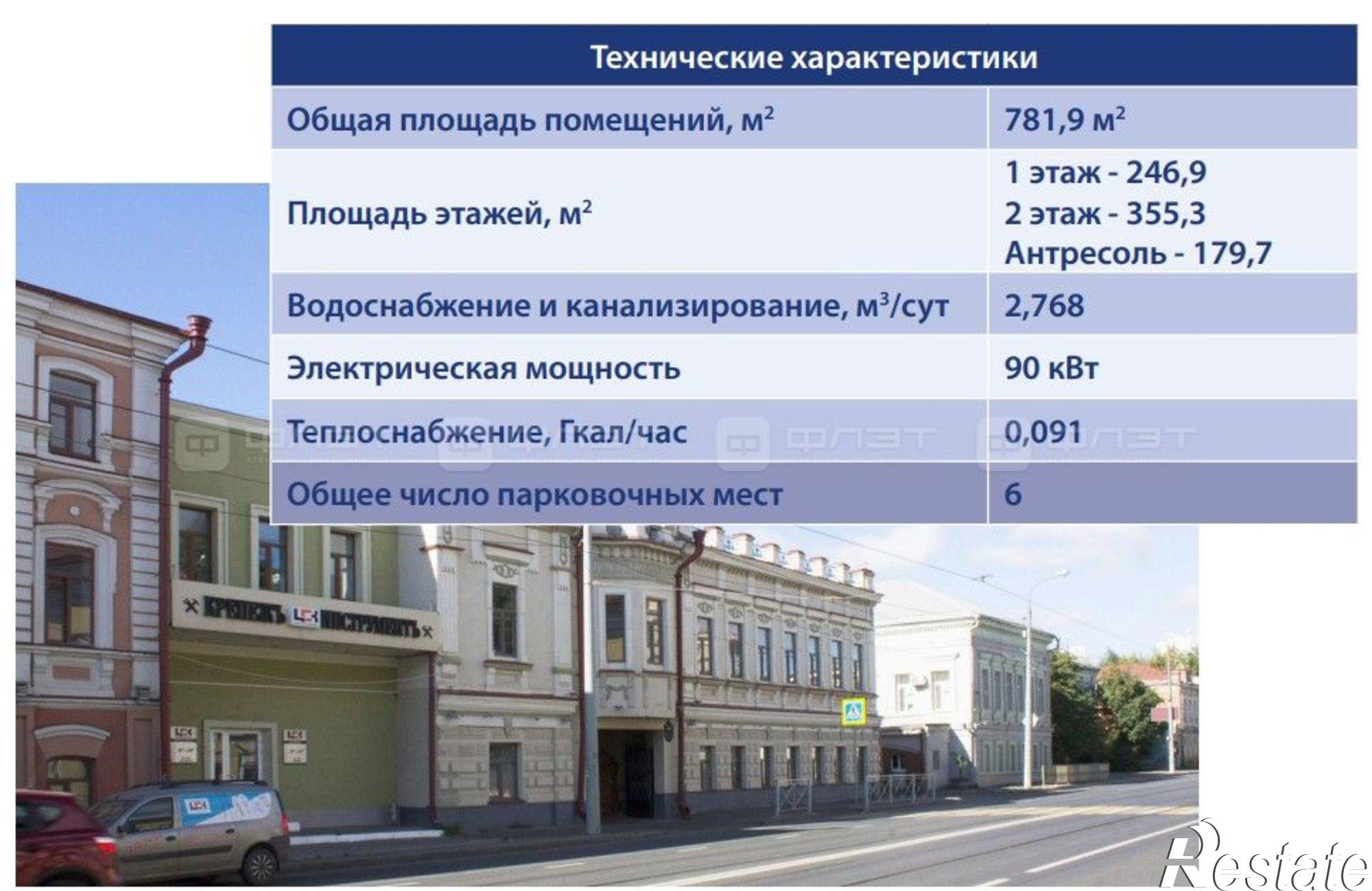 Купить офис, помещение под офис за 125 000 000 рублей на ул. Габдуллы Тукая, дом 84