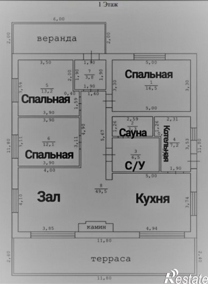 Коттедж/дом Шмидтова