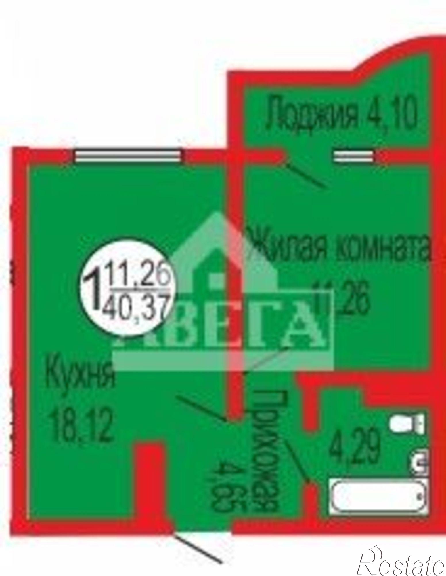 Купить квартиру за 3 150 000 рублей на Уральская улица, 2/20