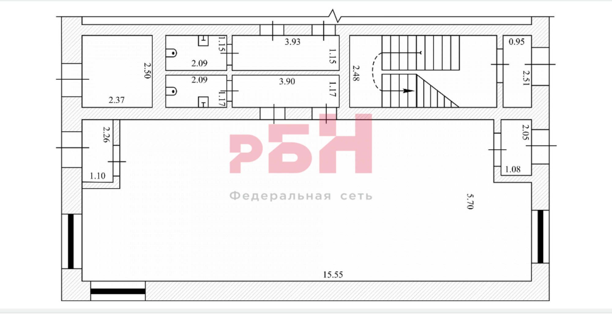 Сдать торговое помещение за 84 975 рублей на Марата ул., 43, к 1