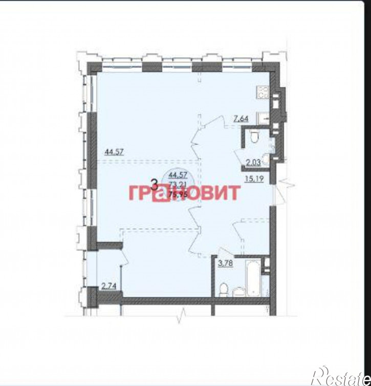 3-комн квартира Кирова, 50