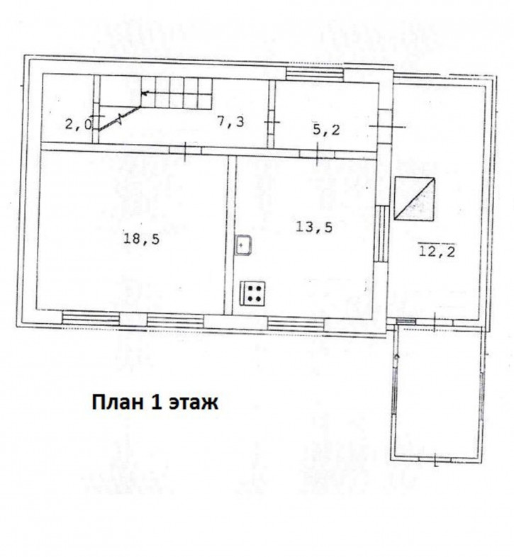 Коттедж/дом Нагорная улица, 15