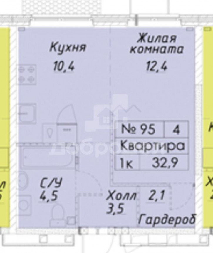 2-комн квартира в новом доме ул. Гаршина, к.2