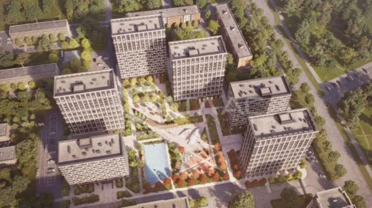 3-комн квартира в новом доме улица Мира, 3