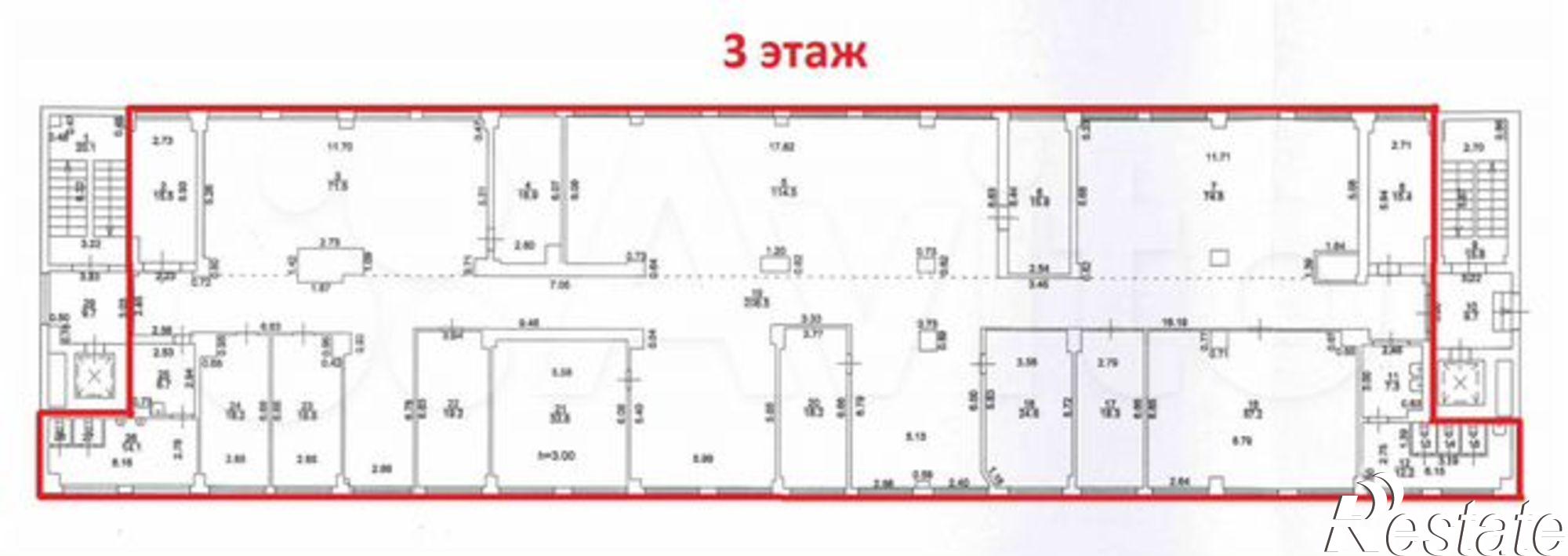 Сдать офис, помещение под офис за 650 рублей на улица 9 Января, 68Б