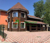 коттедж 160 кв м территория База отдыха Бережок,, 18,39
