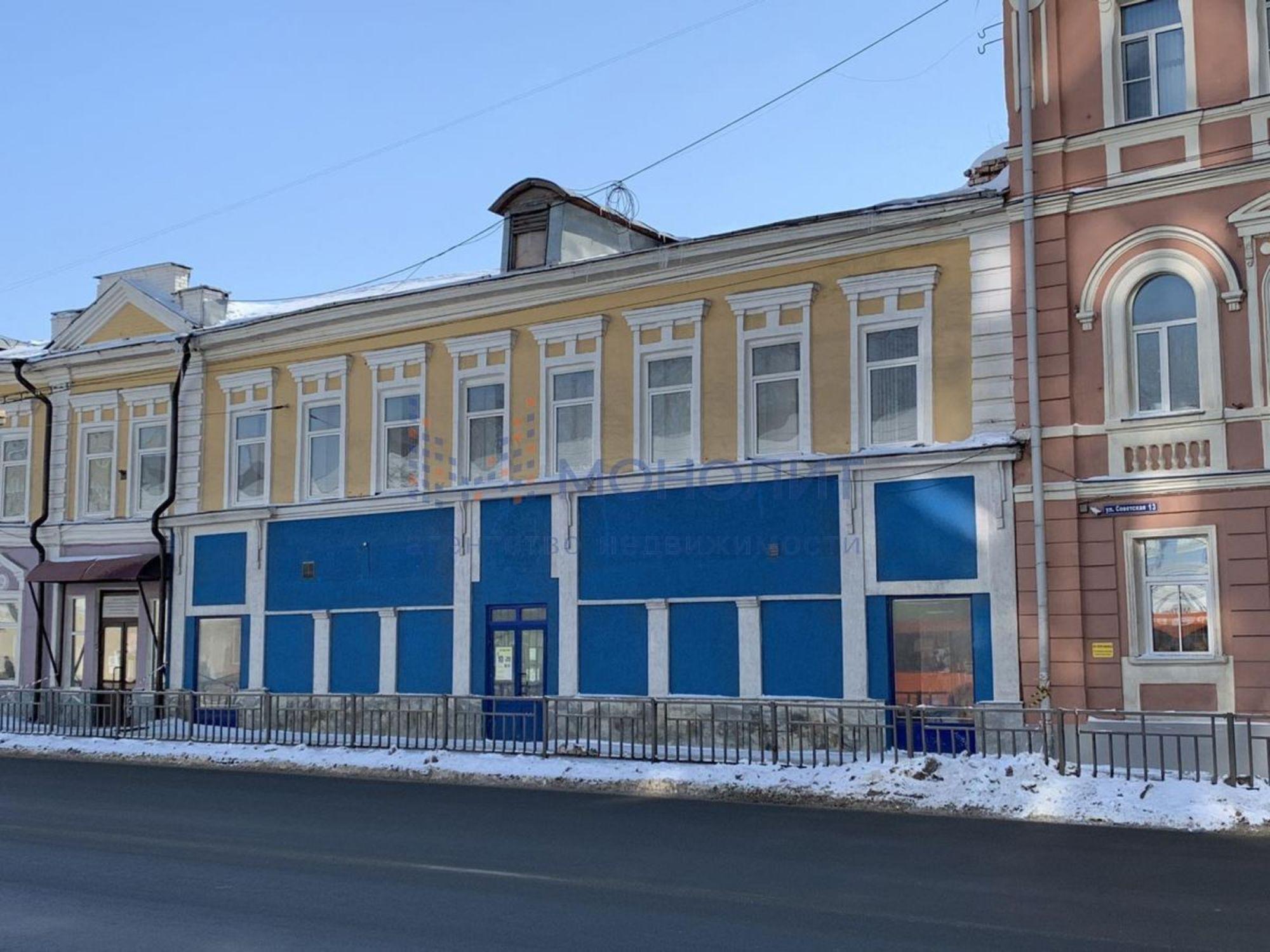 Купить торговое помещение за 29 000 000 рублей на Советская ул, 11