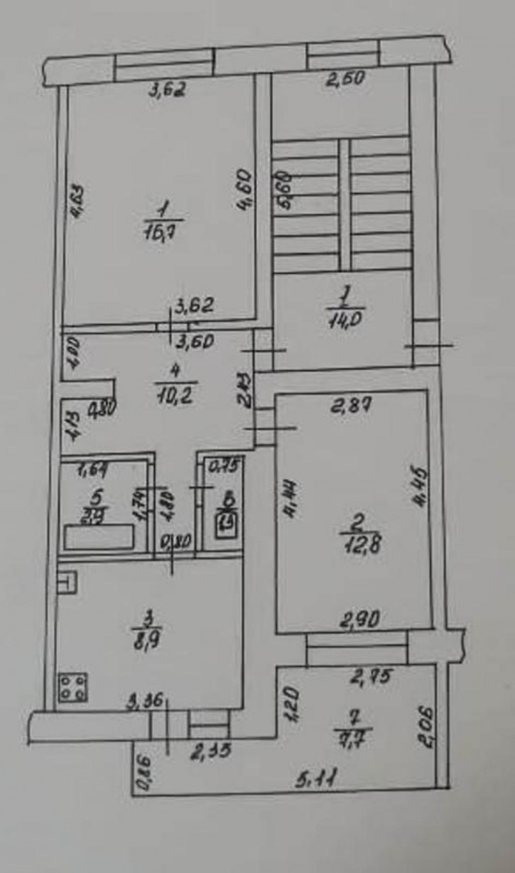 2-комн квартира Район ТРК Красная площадь, 21
