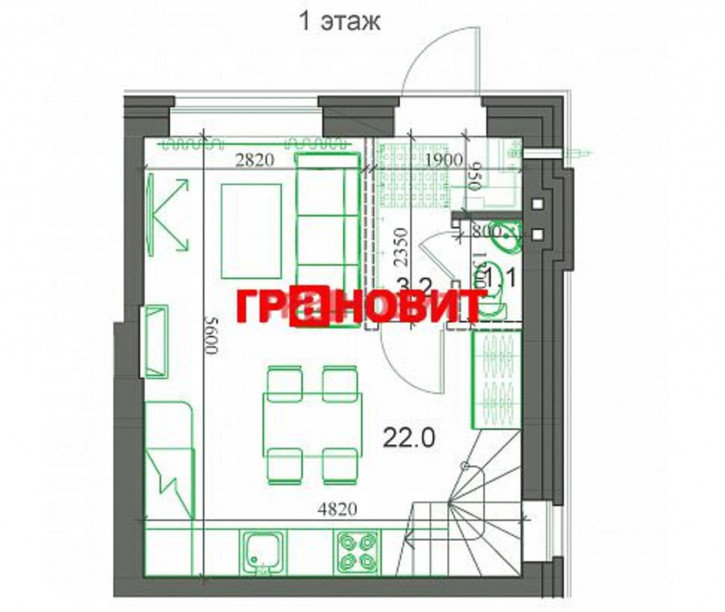 Коттедж/дом микрорайон Березки, 167