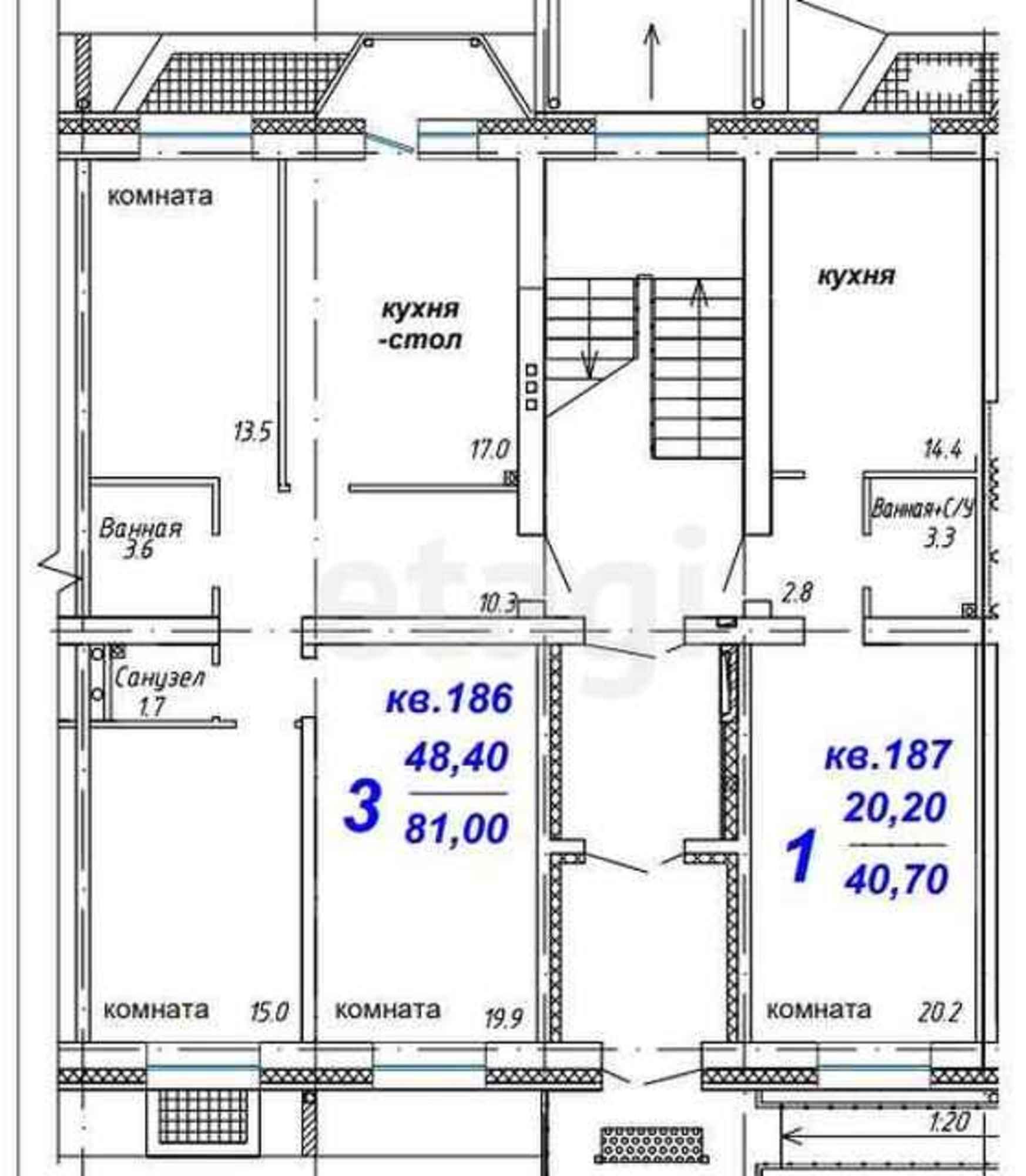 Купить квартиру за 8 147 700 рублей на , 6