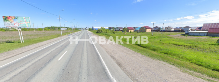 Земельный участок Новосибирская обл, Новосибирский р-н, село Красноглинное