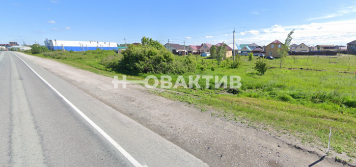 Земельный участок Новосибирская обл, Новосибирский р-н, село Красноглинное