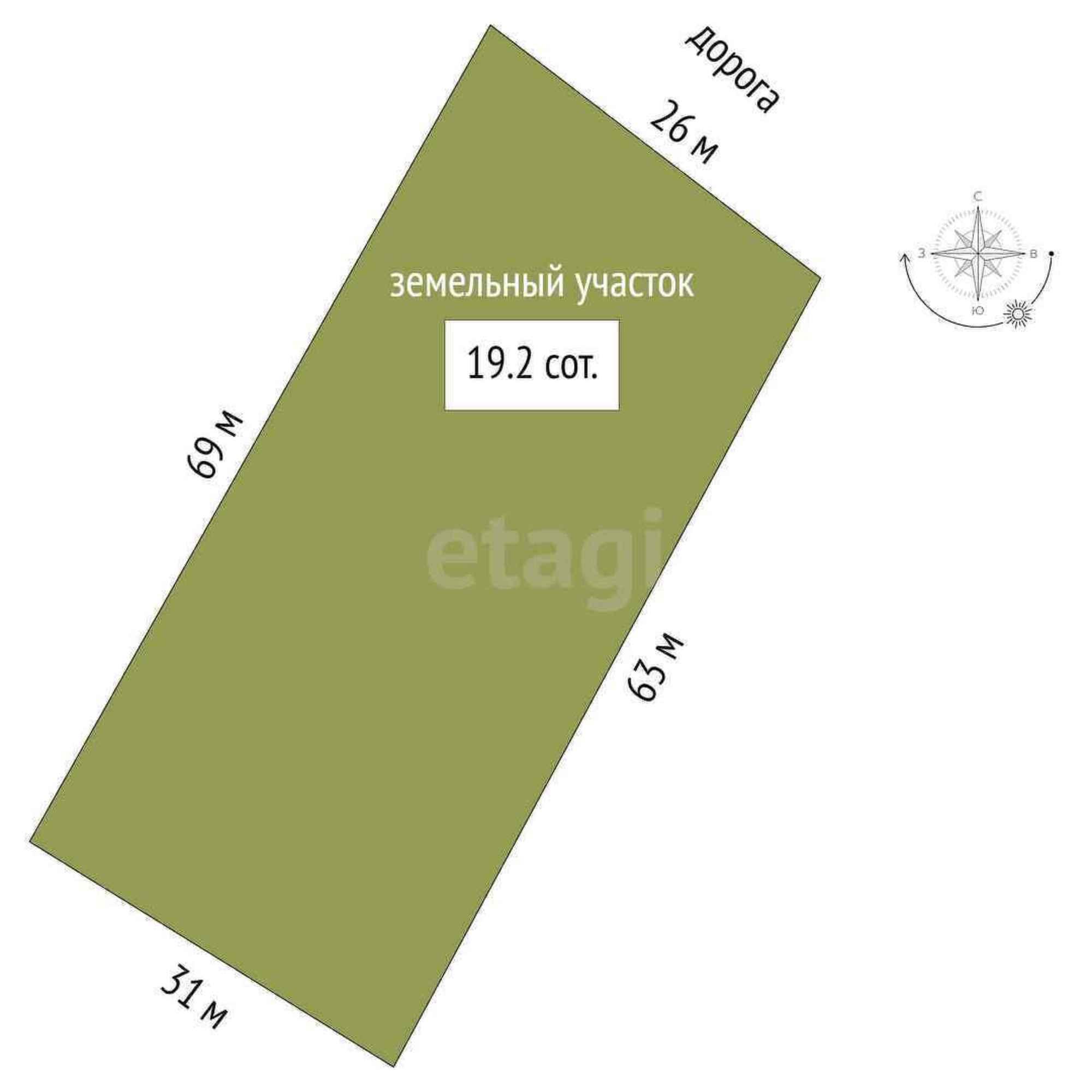 Купить землю, земельный участок за 630 000 рублей на Кулига 2