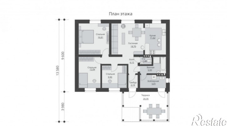 Коттедж/дом улица Адмирала Серебрякова, 11