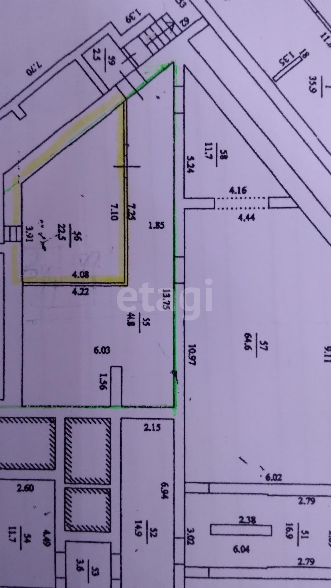 Купить помещение свободного назначения за 2 100 000 рублей на Вербовая 4