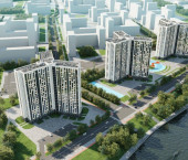 2-комн, 61.07 кв м, этаж 8/25 Краснооктябрьская улица, 10