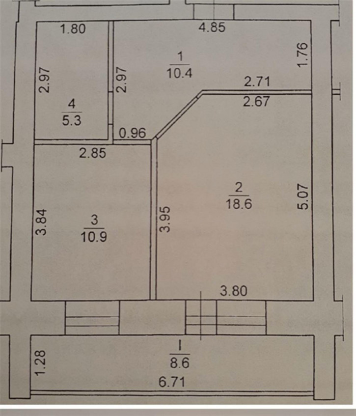 1-комн квартира Иркутский тракт, д. 206