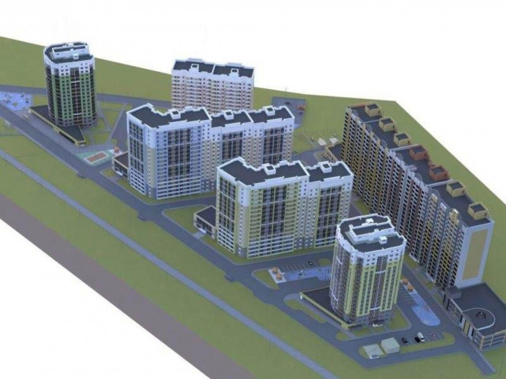 1-комн квартира в новом доме Лакина ул, 2б