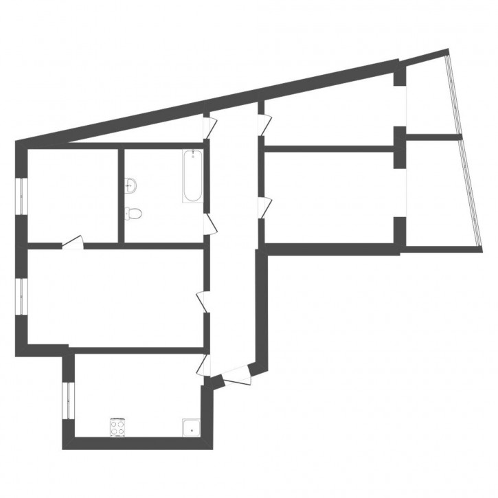 4-комн квартира Газовиков, 3