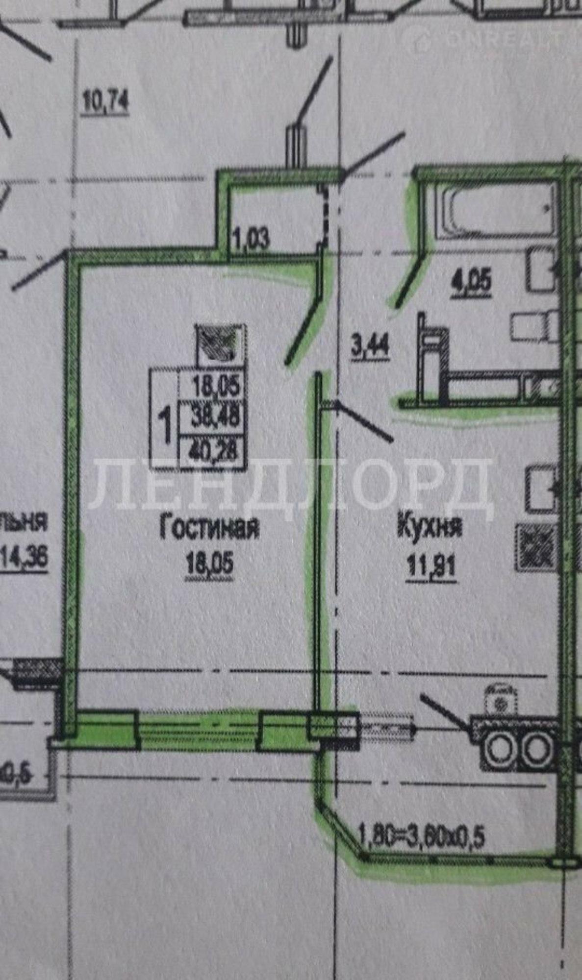 Купить квартиру за 5 600 000 рублей на улица Подвойского, 60