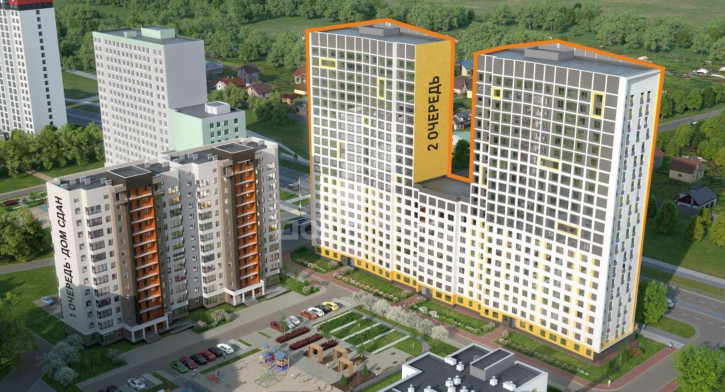 2-комн квартира в новом доме ул. Тенистая, 8а
