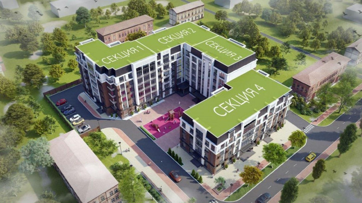 3-комн квартира в новом доме улица Краснознаменная, 109/1