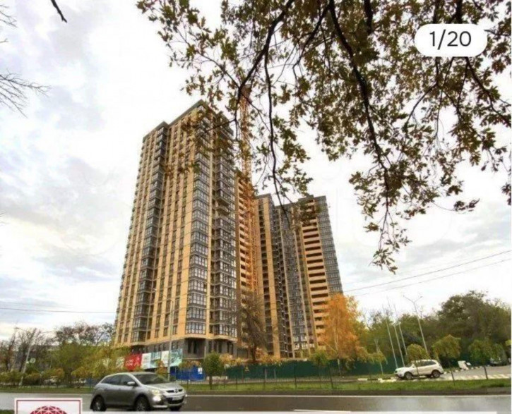 1-комн квартира в новом доме ул. Раздорская, 2а к.2
