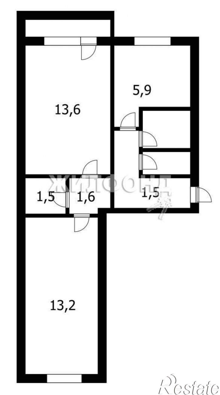2-комн квартира Владимира Ленина улица, д.262