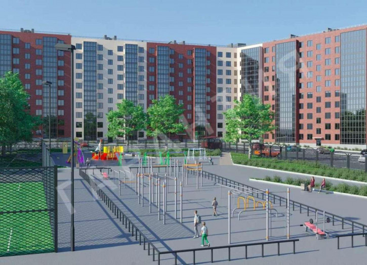 2-комн квартира в новом доме Осановский проезд, 31