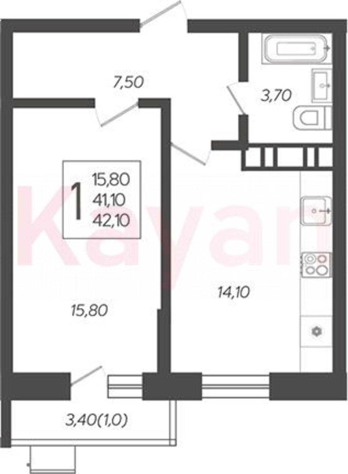 Купить квартиру за 8 297 910 рублей на ул Ярославская
