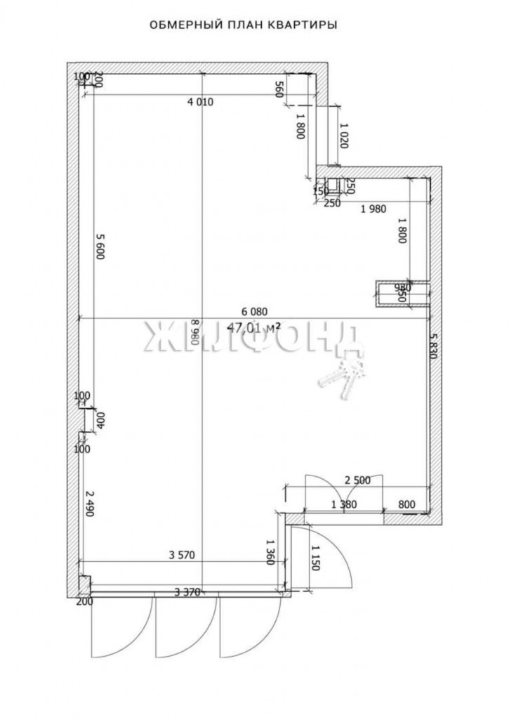 2-комн квартира Крымская улица, д.89