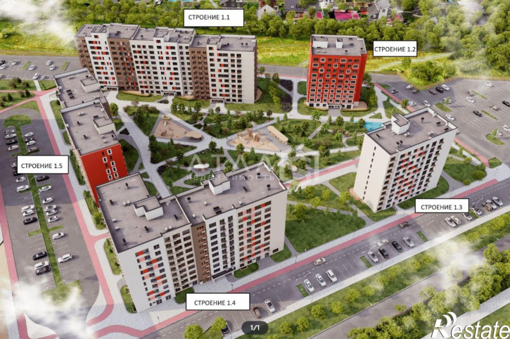 3-комн квартира в новом доме г Пенза, ул Тепличная