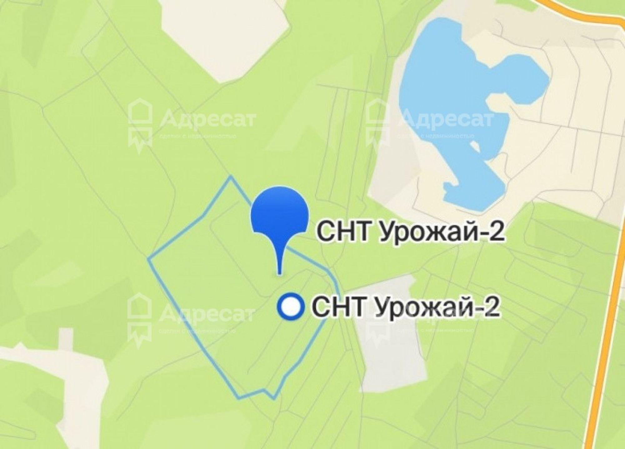 Купить землю, земельный участок за 270 000 рублей на снт. Урожай-2