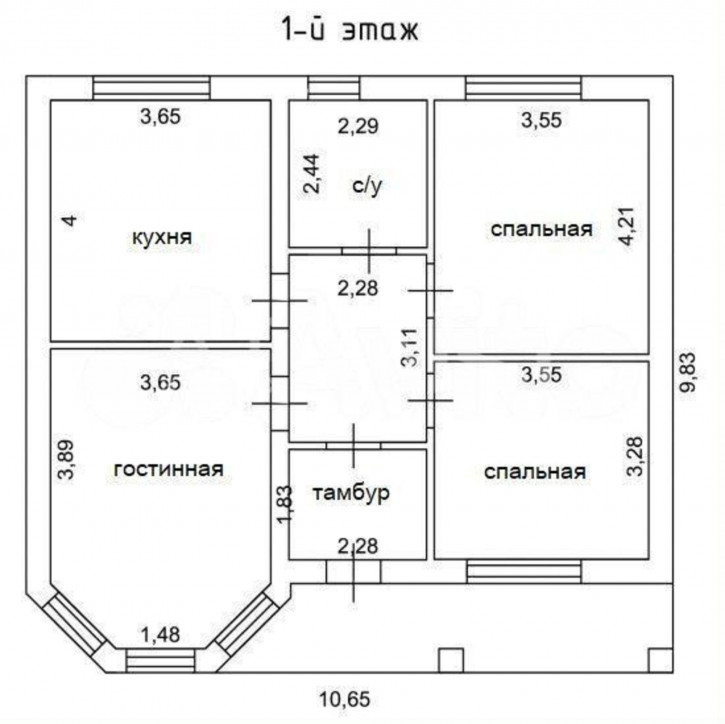 Коттедж/дом Тихая ул, ул Тихая