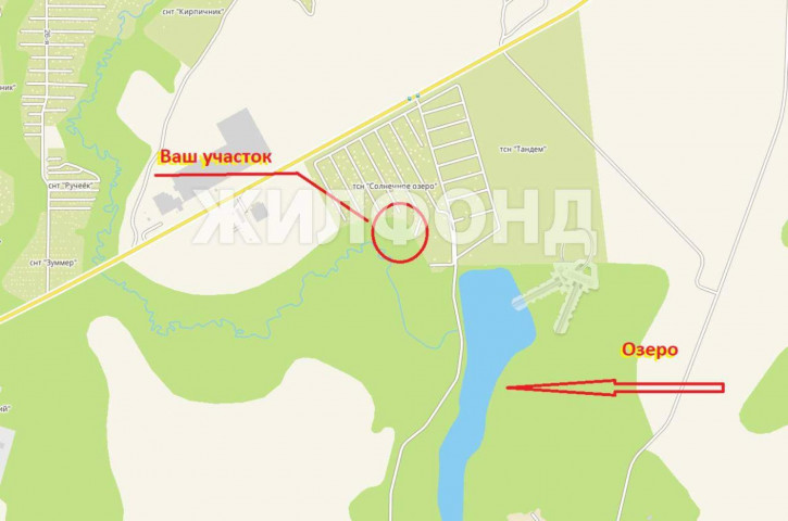 Земельный участок Лазурная улица